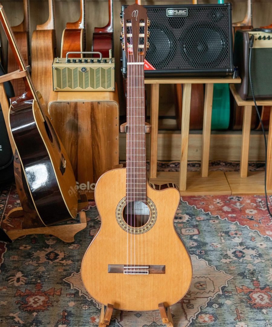 ĐÀN GUITAR CLASSIC GỖ CẨM ẤN CAO CẤP NC05