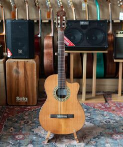 Guitar Classic Dáng Mỏng Cẩm Ấn NC05T- EQ FISHMAN PRESYS II