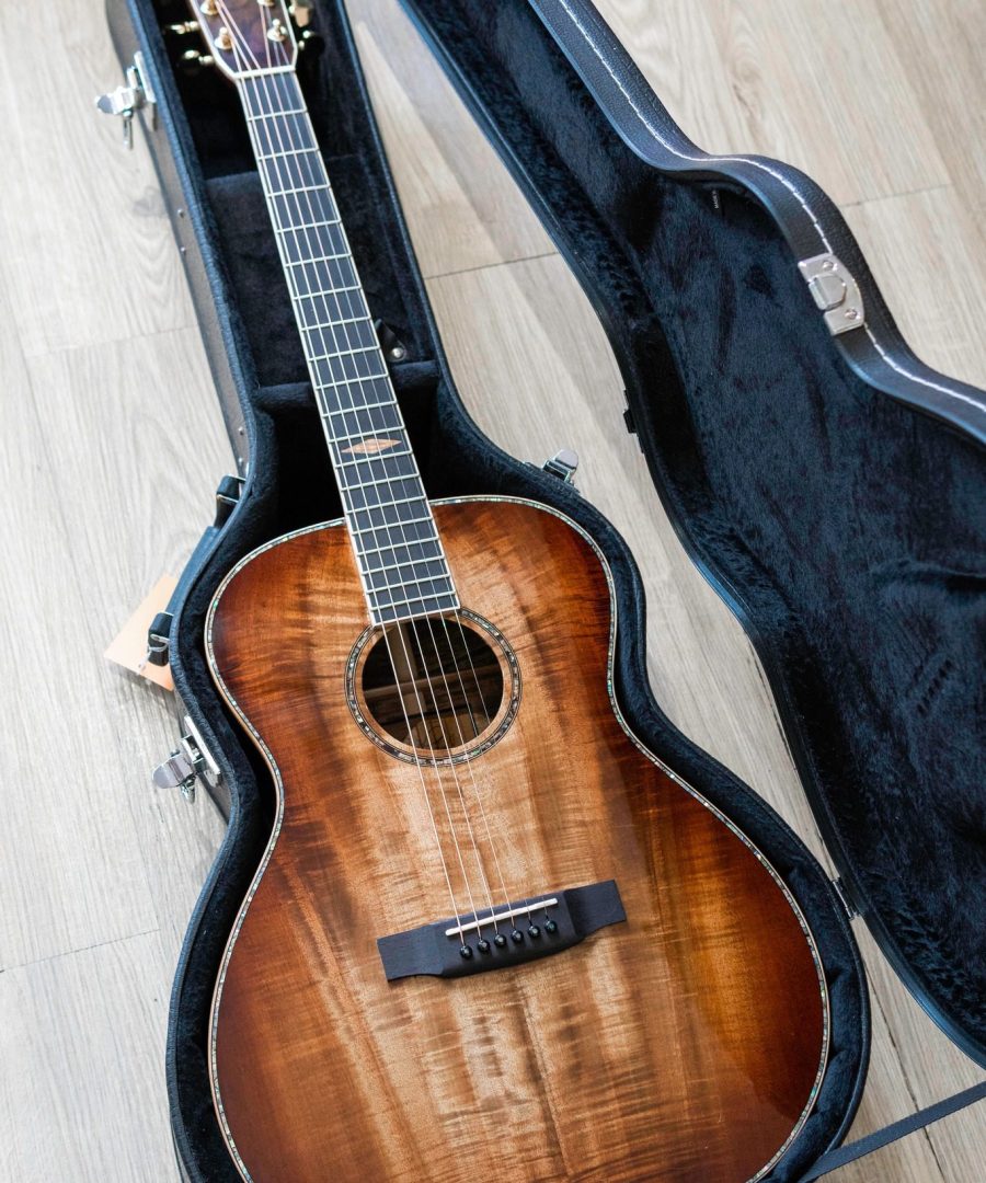 Đàn Guitar Acoustic Nhẫn OM09 Custom