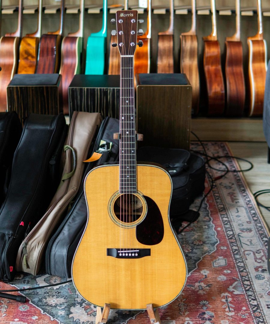 ĐÀN GUITAR ACOUSTIC MORRIS W30 (USED)