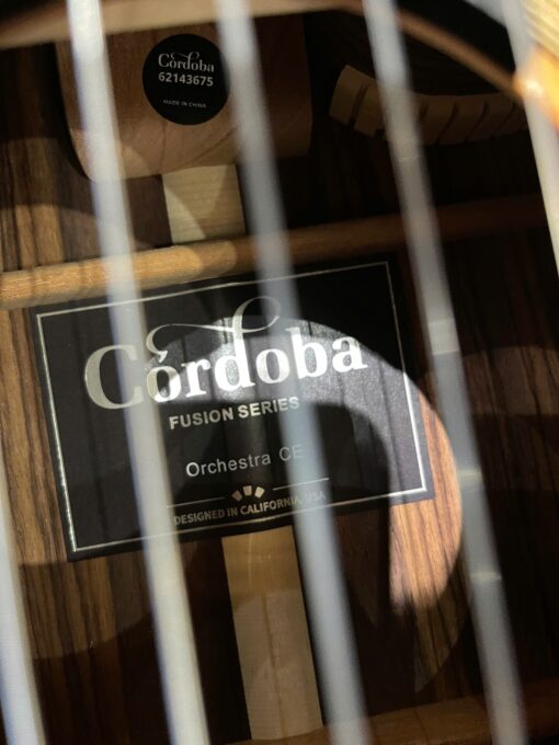 Đàn Guitar Classic Cordoba Orchestra CE (thanh lý do lỗi siêu nhẹ ở mặt lưng) - Ảnh 8