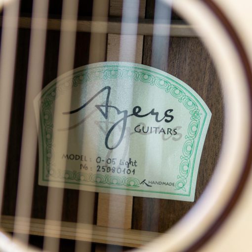 Đàn guitar acoustic Ayers O-05 Light - Ảnh 3