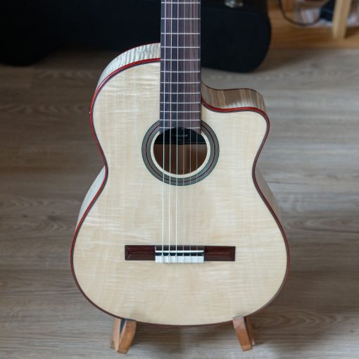 Đàn Guitar Classic Cordoba Fusion 12 White Sands - Ảnh 5