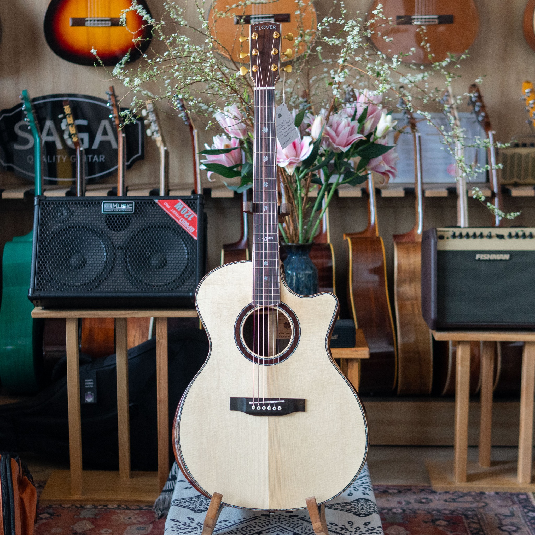 Đàn guitar acoustic Clover 914Cx