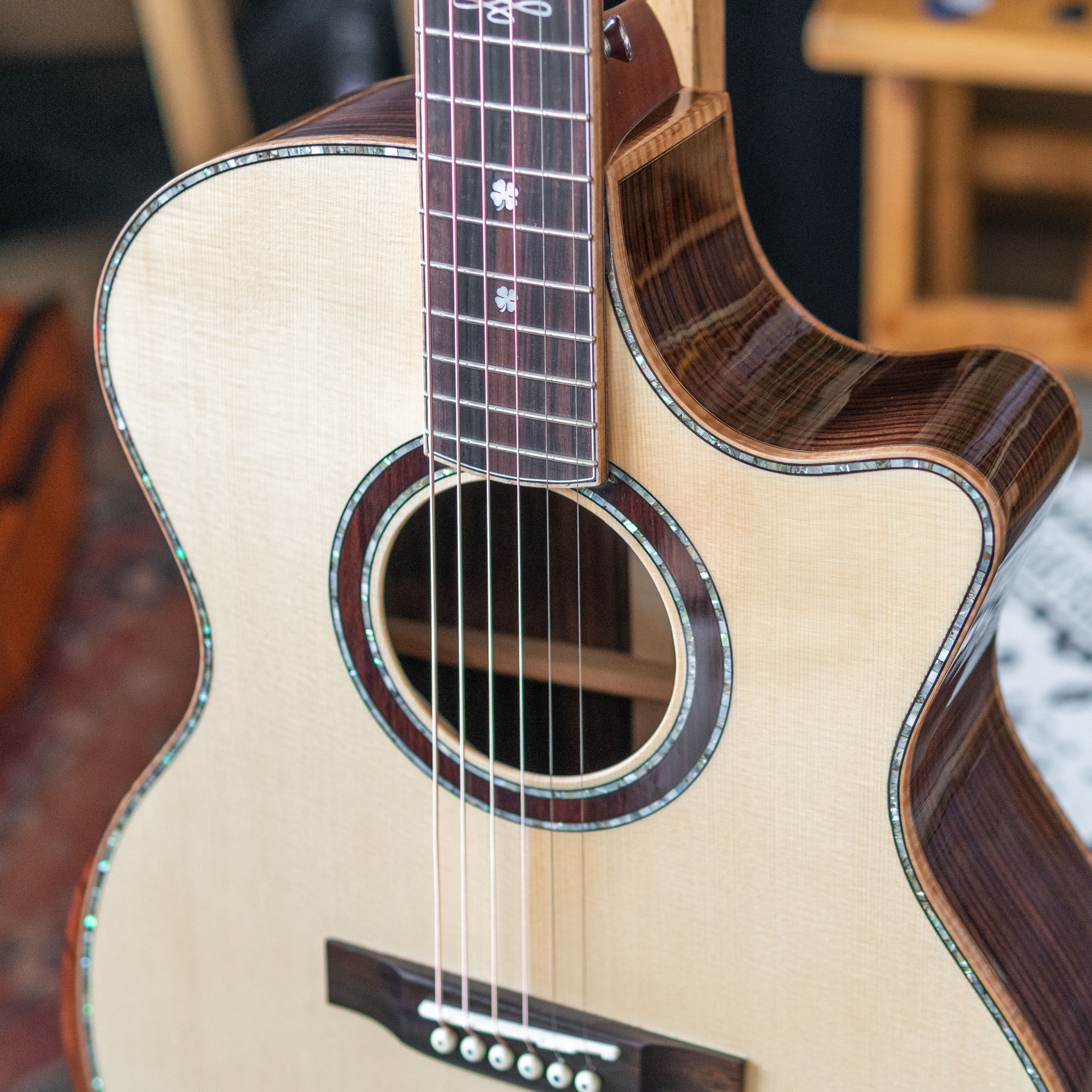 Đàn guitar acoustic Clover 914Cx - Ảnh 11