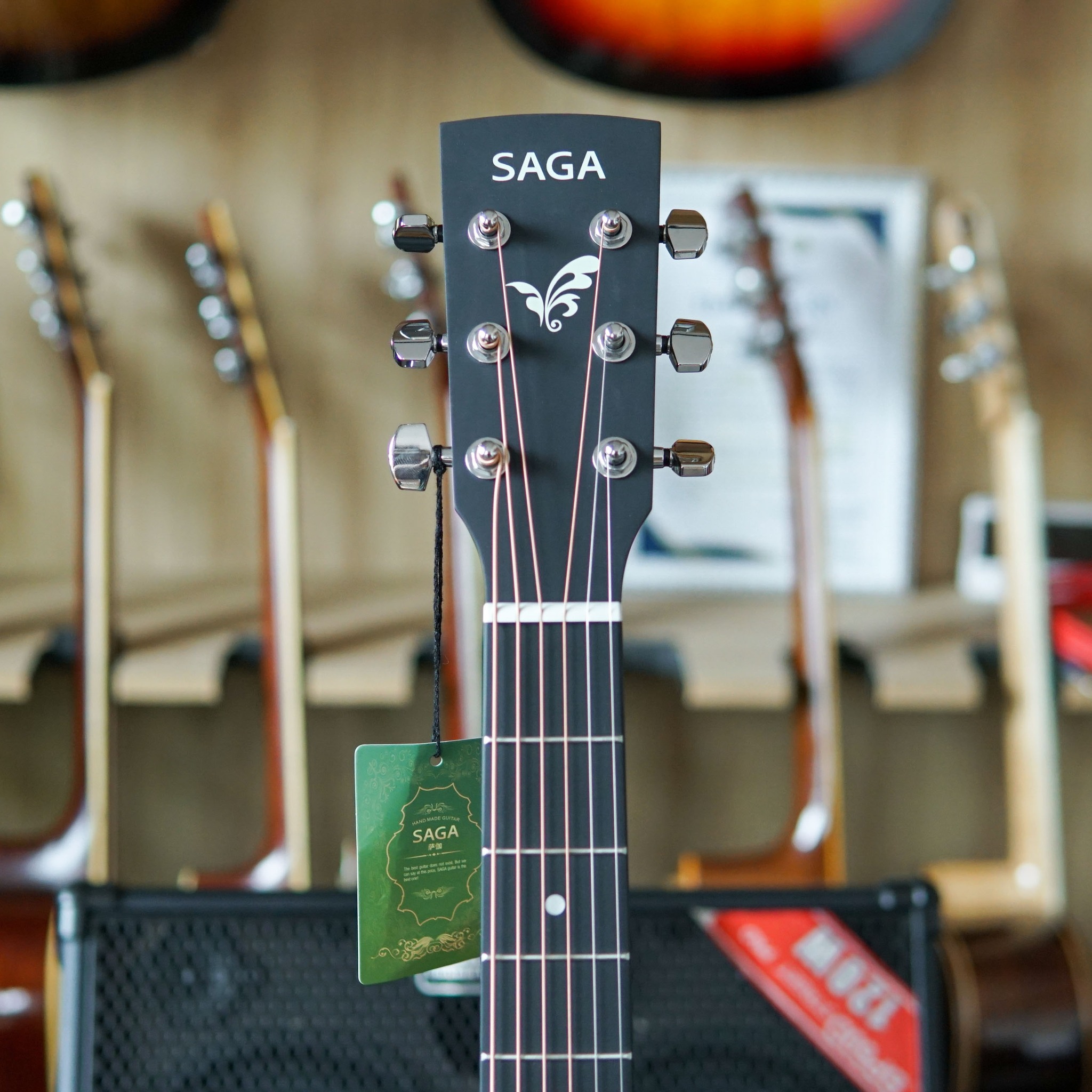 Đàn Guitar Acoustic Saga SF600GCE - Ảnh 8