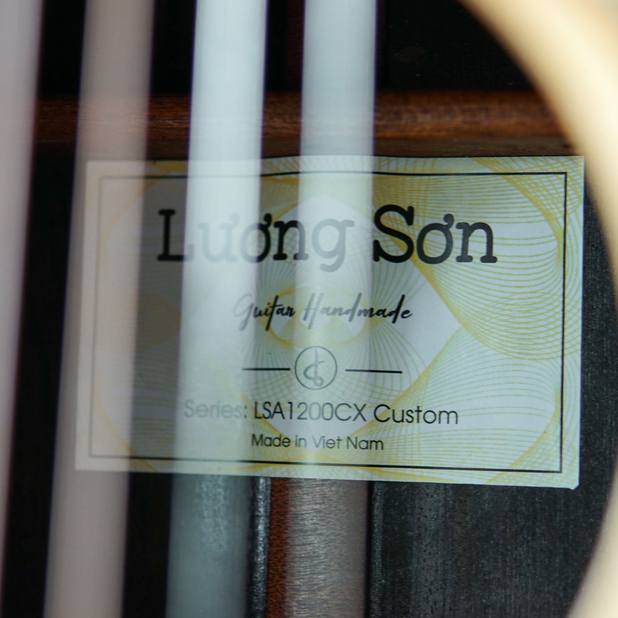 Đàn Guitar Acoustic Lương Sơn LSA1200CX KOI 2026 - Ảnh 3