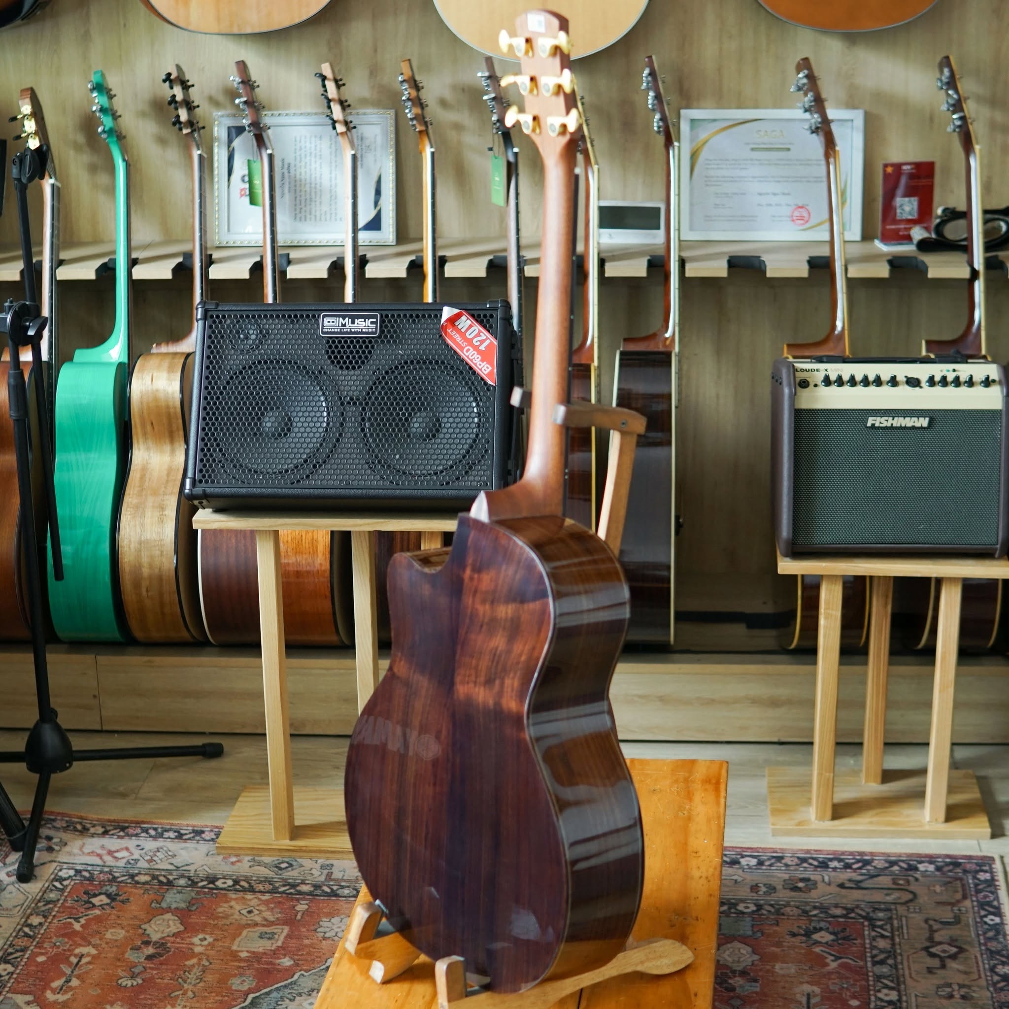Đàn Guitar Acoustic Lương Sơn LSA1200CX KOI 2026 - Ảnh 5