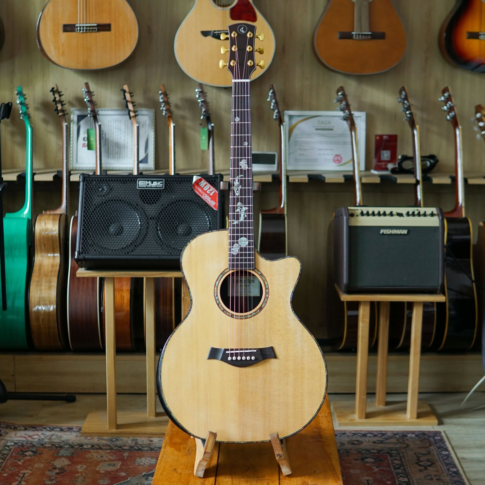 Đàn Guitar Acoustic Lương Sơn LSA1200CX KOI 2026