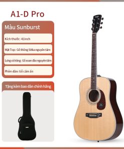 Đàn Guitar Acoustic Saga A1D Pro