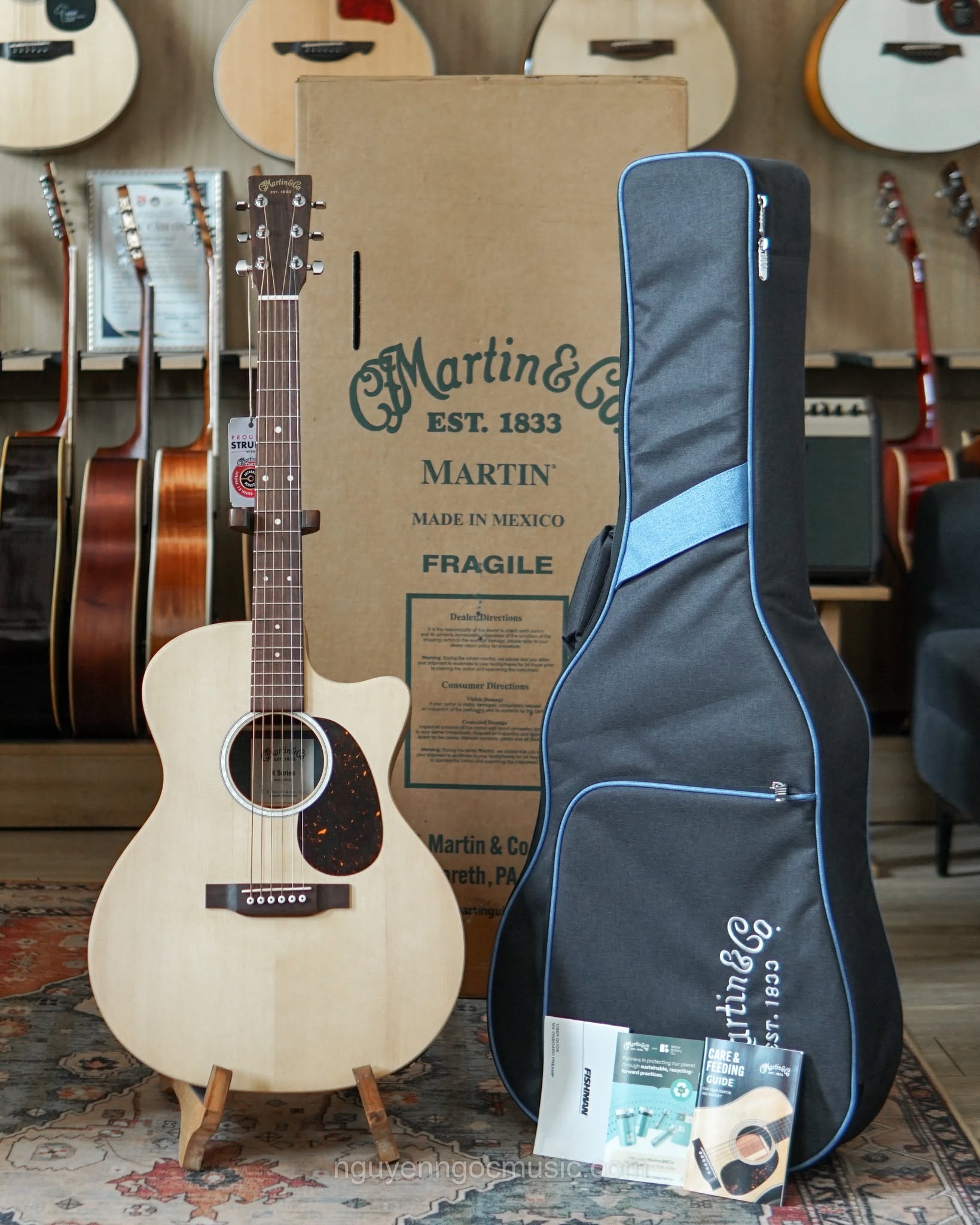 Đàn Guitar Acoustic Martin GPC-X2E